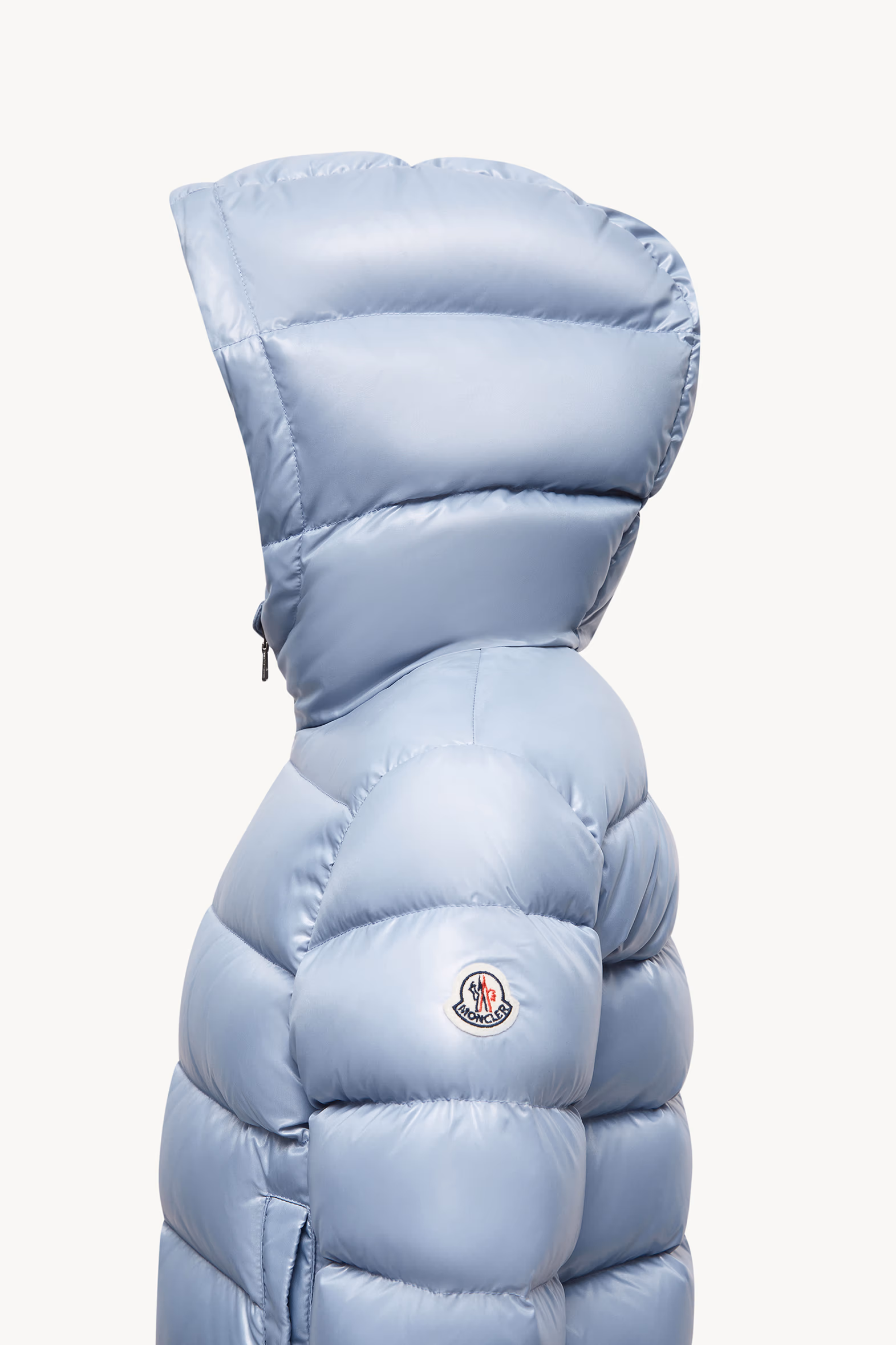 Doudoune à capuche New Aubert Garçon Bleu clair Moncler 3